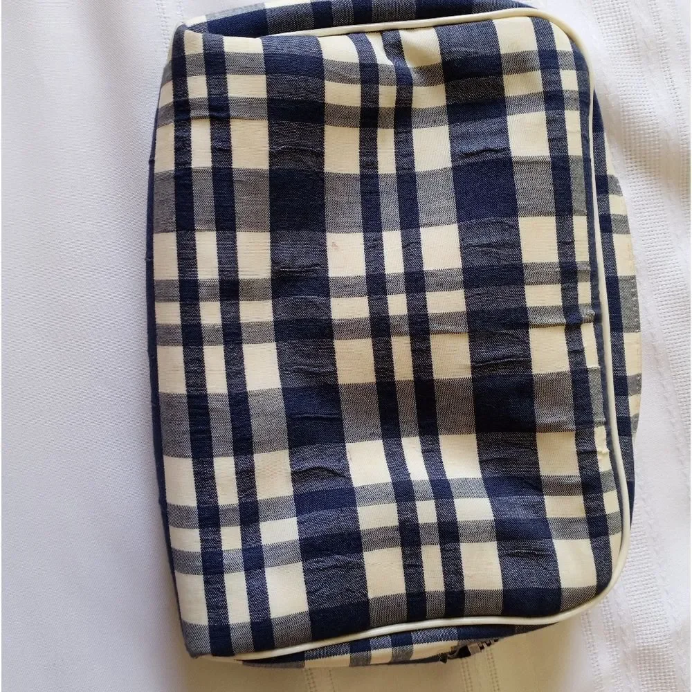 VTG Plaid toiletries bag
